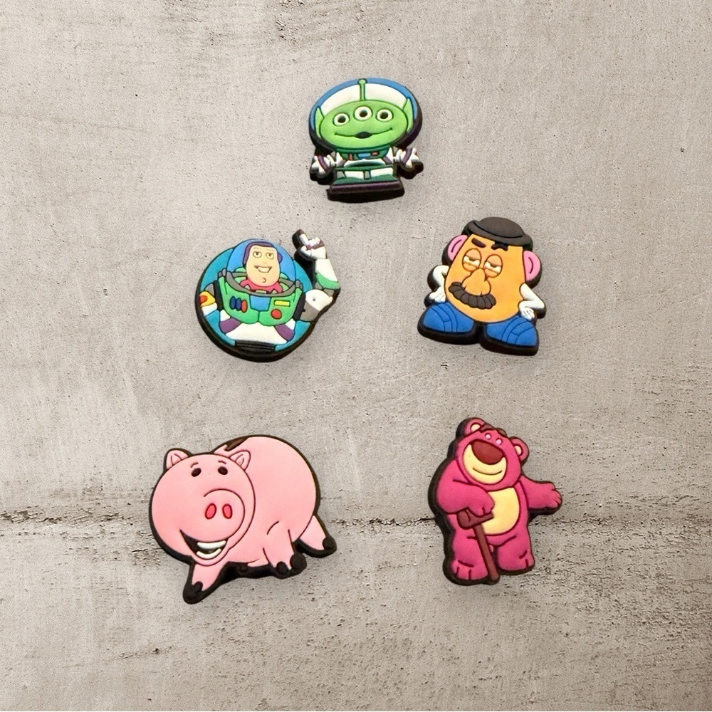 Jibbitz for Crocs Toy Story Character Shoe Charms Set of 5
